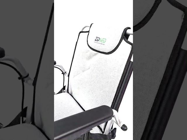 كرسي متحرك كهربائي خفيف الوزن + وسادة مساج هدية مجانية