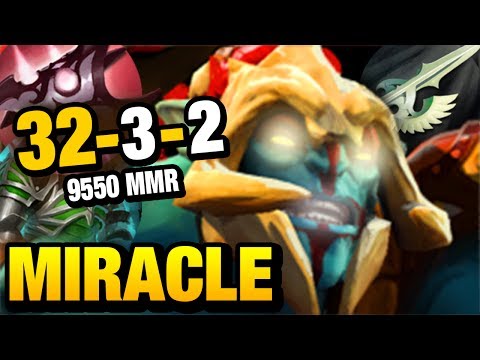 Miracle- 9550 mmr Huskar Welcome To My Killing Party Birthday Dota 2