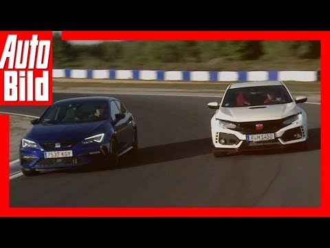 Seat Leon Cupra vs Honda Civic Type R (2018) Test/Vergleich