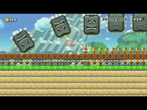 ♥♡SPEEDRUN♪ 今日も元気いっぱいハッピーにGOGO♡♥ by ♪ほのか♪ - SUPER MARIO MAKER - NO COMMENTARY 1bi