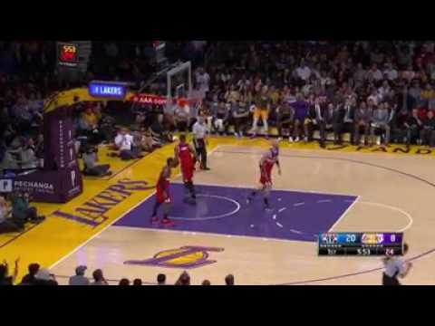 D'angelo russell Scores 20pts first half Full Highlights Hd vs Washington Wizards March 28, 2017