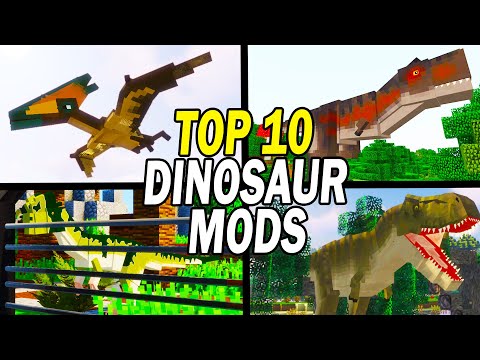 thebluecrusader - Top 10 Minecraft Dinosaur Age Mods