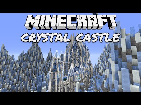 Minecraft Creative Inspiration: Crystal Castle