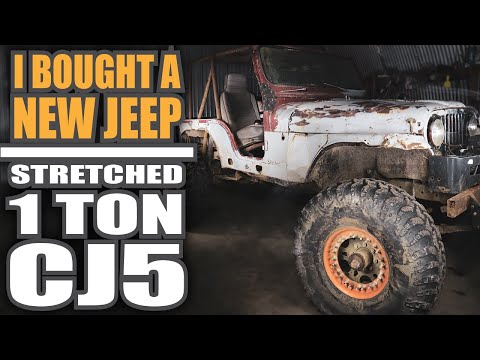I Bought Another Jeep! | Stretched CJ5 with 1Tons, Leaf Springs, Ford 5.0, and Super Swamper Iroks