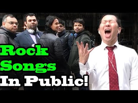 SINGING IN PUBLIC - ROCK SONGS TRIBUTE!! (Guns n roses, Bon Jovi, AC DC, Whitesnake and more)