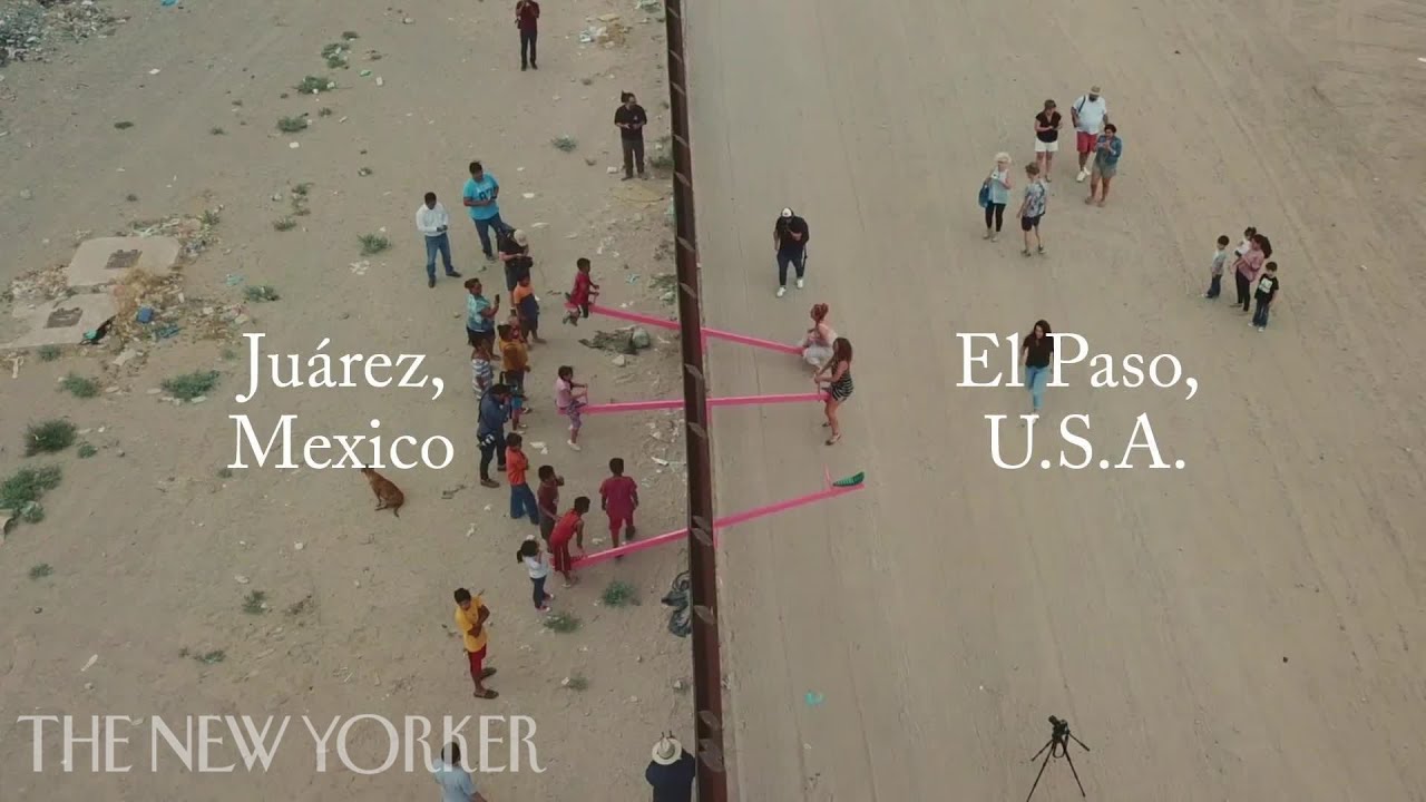 Why a Designer Turned the U.S.-Mexico Border Into an Art Installation | The New Yorker