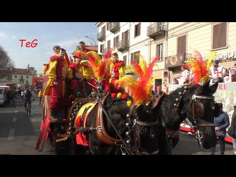 Inquadramento carri da getto 21 febbraio  - Carnevale Ivrea 2023