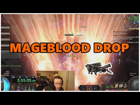 [PoE] Mageblood drop & Apothecary farm - Stream Highlights #631