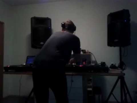 DJ Nitevision mix on 3 turntables - Getting in the mood for Eco fest Slovenia 2011
