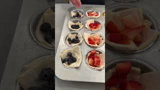 delightful puff pastry treats #easybaking #dessert #easyrecipe #recipeoftheday #yummyfood