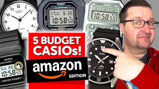 5 BUDGET #CASIOs on Amazon That Are Actually Worth It!