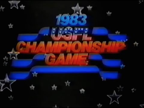1983 USFL Championship - Panthers vs Stars