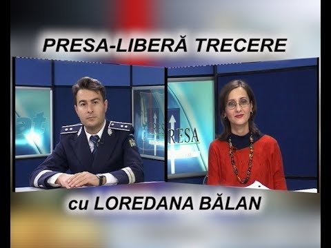 PRESA LIBERA TRECERE - 13 NOV 2018 - RECOMANDARI PENTRU UN TRAFIC IN SIGURANTA