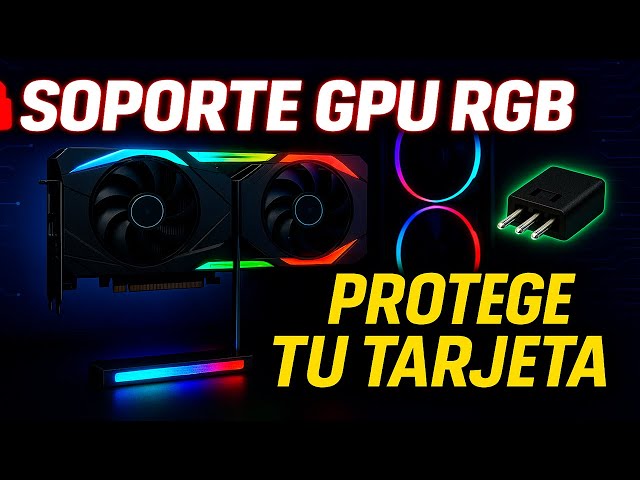 Vídeo relacionado con Generico Tarjeta Gráfica Soporte | Refuerzo GPU,Accesorio De Montaje Placa Base Ordenador