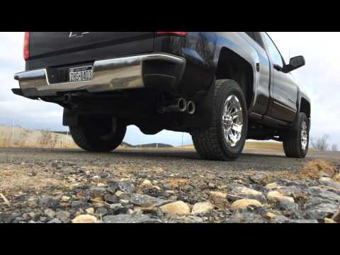 Carven exhaust R series muffler 2015 Silverado 5.3