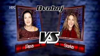 Rea vs. Stela: “American Boy” - The Voice of Croatia - Season2 - Battle2