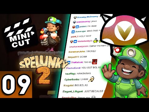[Vinesauce] Joel - Spelunky 2 Highlights ( Part 9 - Death Roulette )