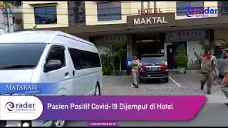 Pasien Positif Covid 19 Dijemput di Hotel