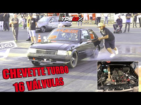 CHEVETTE TURBO MOTOR 16 VÁLVULAS VEM COM TUDO QUE DÁ NA TT-B