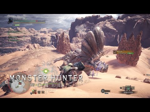 Destroying The Barroth! - Monster Hunter World!