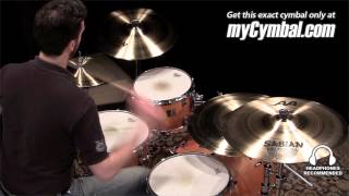 Video thumbnail for Sabian 19" AA Rock Crash Cymbal (21909-1022013M) by Memphis Drum Shop