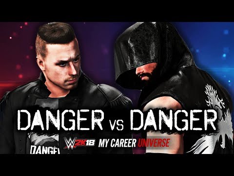 CHRIS DANGER vs MAX DANGER!! | WWE 2K18 My Career Universe Mode