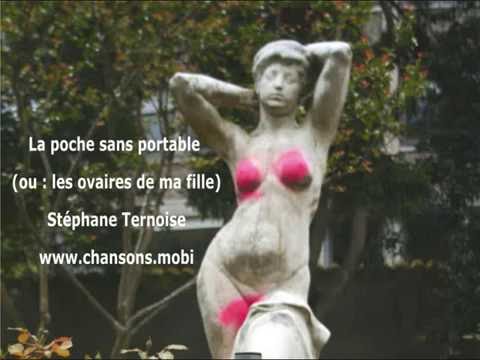 La poche sans portable (les ovaires de ma fille) Stéphane Ternoise Parolier français chanson engagée