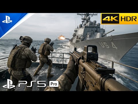 Battle of the Suez Canal | Battlefield 4 - Ending | PS5 Pro Realistic Graphics [4K60FPS]