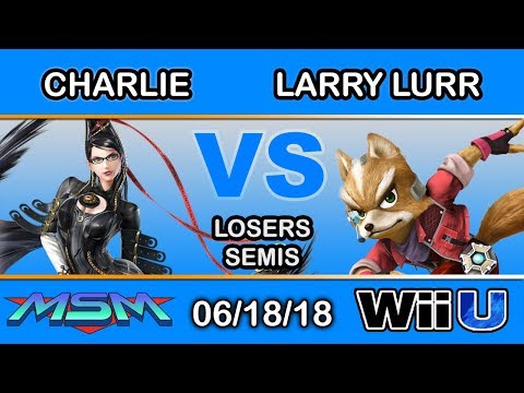 MSM 151 - Charlie (Bayonetta, Fox) Vs. MSF | Larry Lurr (Lucina, Fox) Losers Semis - Smash 4