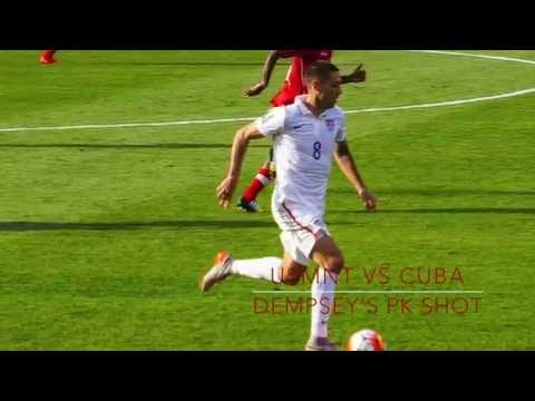 Dempsey Scores on PK against Cuba