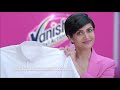 Amazing Whites Gently With Vanish New TVC 15 Sec Hindi