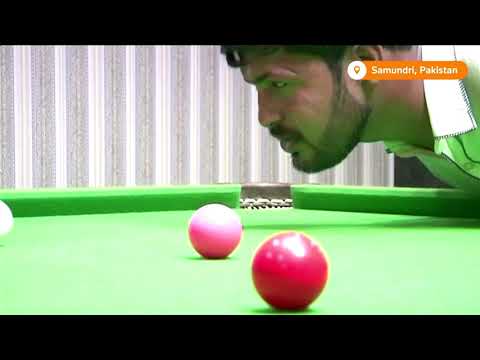 アームレススヌーカープレイヤーマスターズゲーム (Armless snooker player masters game)