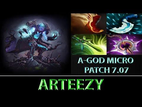 Arteezy [Arc Warden] RTZ Micro Skills ► Dota 2 7.07