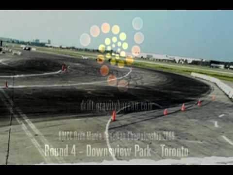 Drift Posse Pat Cyr Drifting - DMCC 2009 Round 4 - Toronto