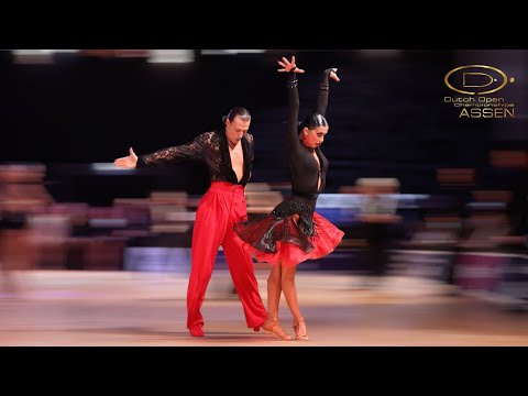 Nikolay Parshikov & Alena Gurianova - Cha-Cha-Cha dance | Dutch Open 2023