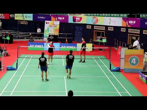 Hyderabad Open 2019 XD R4 - Kusharjanto & Kusumawati VS Hurlburtyu & Wu