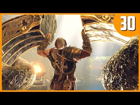 God of War 4 - Can Kratos Flip a Temple? (God of War 2018) PS4 Pro