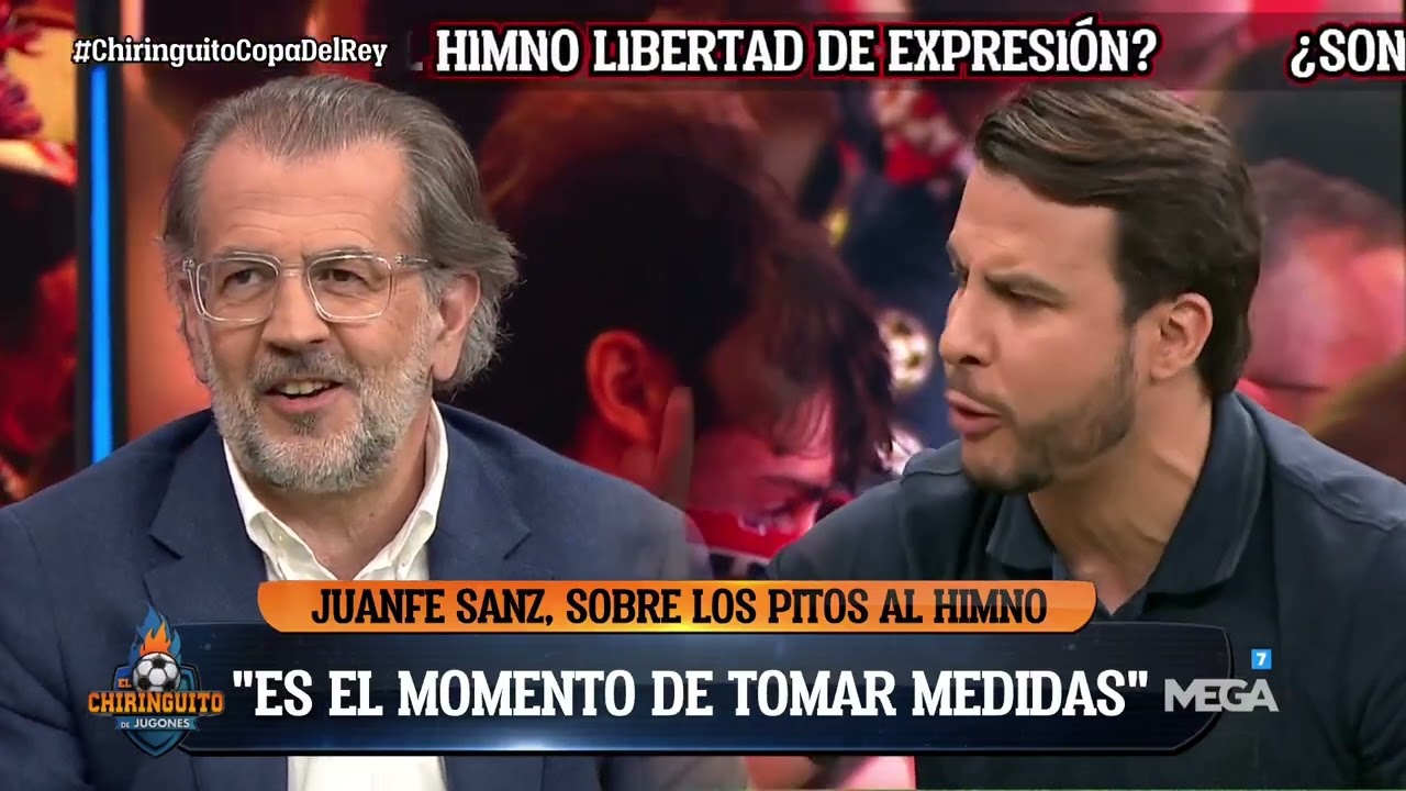 ‼️ JUANFE SANZ, MÁS CLARO QUE NUNCA SOBRE LOS PITOS AL HIMNO DE ESPAÑA ‼️