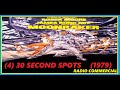 RADIO COMMERCIAL MOONRAKER 4 30 SECOND SPOTS 1979