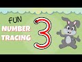 How To Write The Number 3 Numbers For Kids