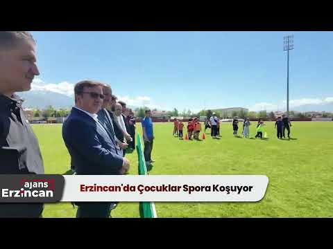 Erzincan'da Çocuklar Spora Koşuyor