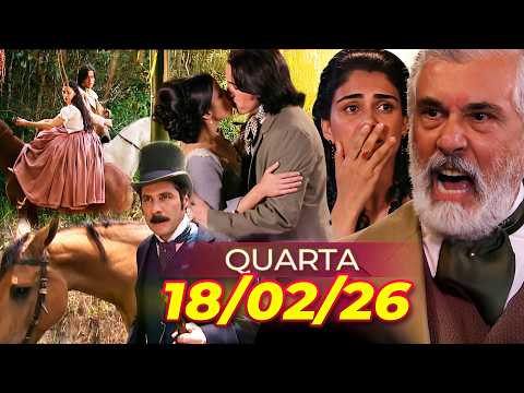 A Escrava Isaura (18/02/2026) Capítulo de Hoje Completo, Quarta-Feira - Resumo