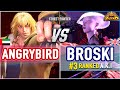 SF6 🔥 Angrybird (Ken) vs Broski (#3 Ranked A.K.I) 🔥 SF6 High Level Gameplay
