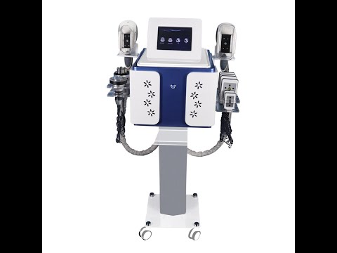 Аппарат SVS для криолиполиза с функциями РФ-лифтинга, кавитации и лазерного липолиза (2 ручки для крио) - фото 1 - id-p1685879901