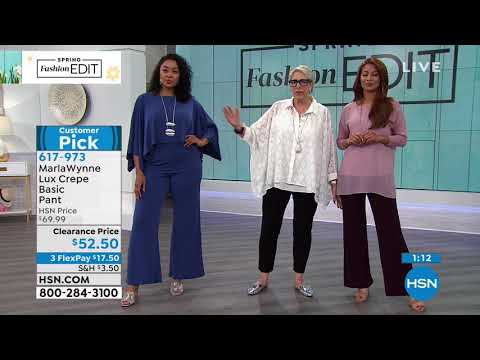 HSN | MarlaWynne Layers Fashions 04.09.2019 - 05 AM