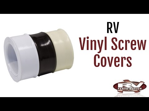 RV Vinyl Insert Screw Covers