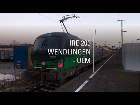 Der schnellste Regionalzug Deutschlands | Mit 200 km/h nach Ulm | IRE 200 Wendlingen - Ulm Review
