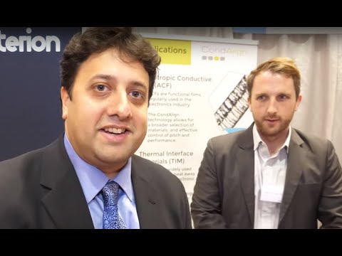 Technology for making anisotropic conductive films by CondAlign