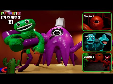 Ban Monster Life Challenge 3 - Gameplay Walkthrough Part 18 - Chapters 1,2,3 (Android, iOS)