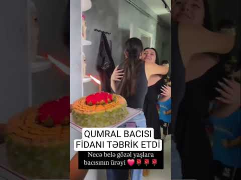 QUMRAL BACISINA SÜRPRİZ ETDİ❤️👍 #shorts